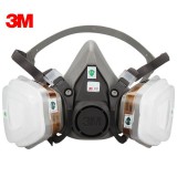3M 620P防尘防毒面具套装 防雾霾 防甲醛喷漆消防防护面罩