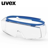 优唯斯UVEX  9169065防护眼镜透明镜片蓝色框防冲击眼镜