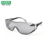 梅思安(MSA)安特-GAF防护眼镜10147395 灰色防雾镜片 柔软镜腿角度长度可调