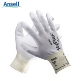 安思尔 48-130劳保手套舒适型防护手套尼龙PU涂层手套机械工作耐用手套