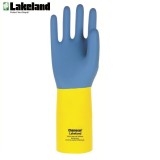 雷克兰 ECR27F工业耐酸碱氯丁橡胶防化手套清洁防水橡胶手套
