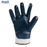 安思尔 48-913机械防护手套 丁腈涂层耐油耐磨手套安全袖口