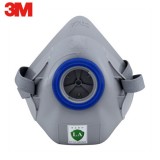 3M 7702 硅胶半面具防尘喷漆专业有机蒸气防护面具