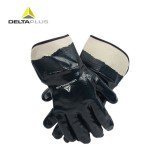 代尔塔 201175 丁腈手套全涂层防水耐油隔热防化劳保手套