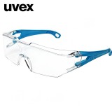 优唯斯UVEX 9065185防护眼镜透明骑行骑车挡风防风沙尘劳保摩托车平光护目镜