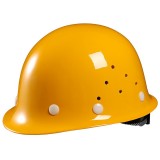 开元A型透气型安全帽 玻璃钢建筑工程工地电力施工