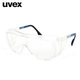 uvex优唯斯 9161305访客眼镜防雾防护眼镜实验室防风沙防尘护目镜