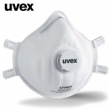 UVEX优唯斯 2310 防尘防雾霾防pm2.5口罩 KN95防花粉透气带呼吸阀头戴式